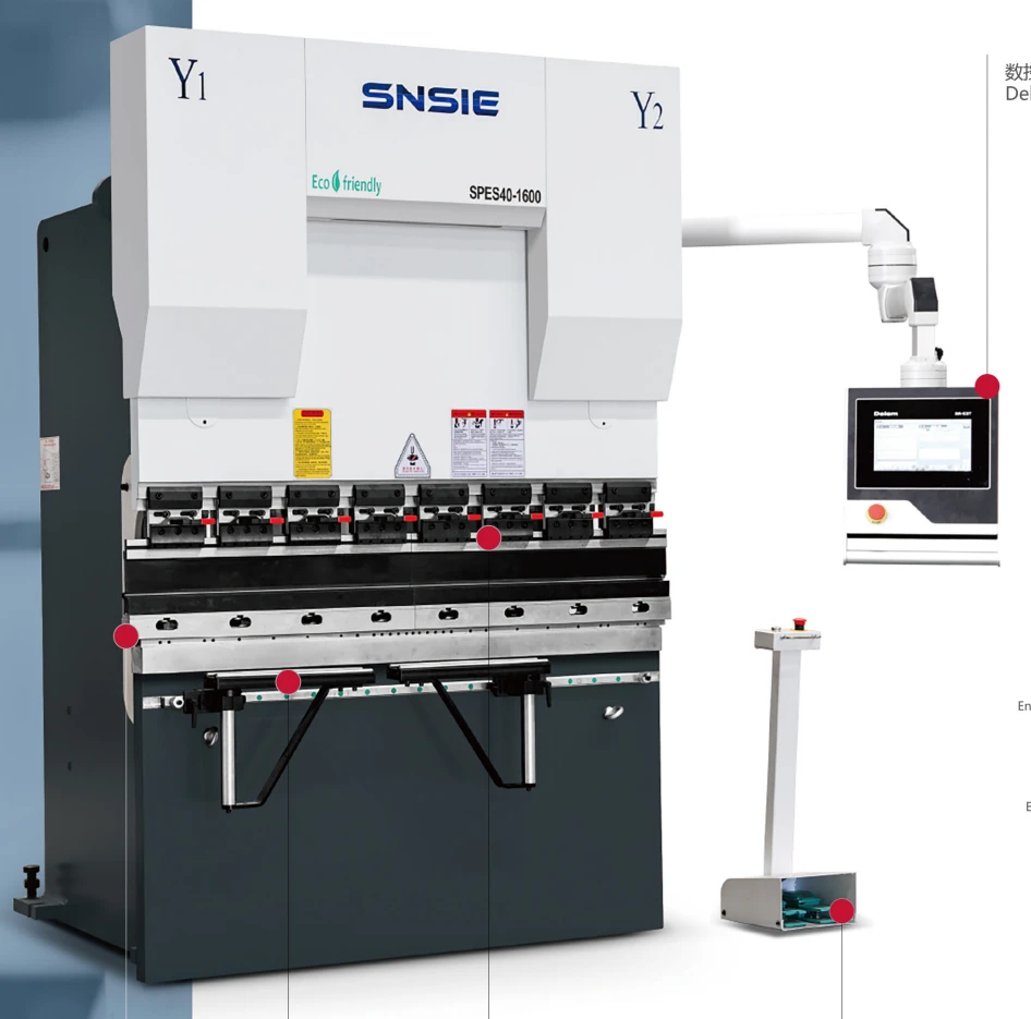 SNSIE SPES press brake from the product catalogue
